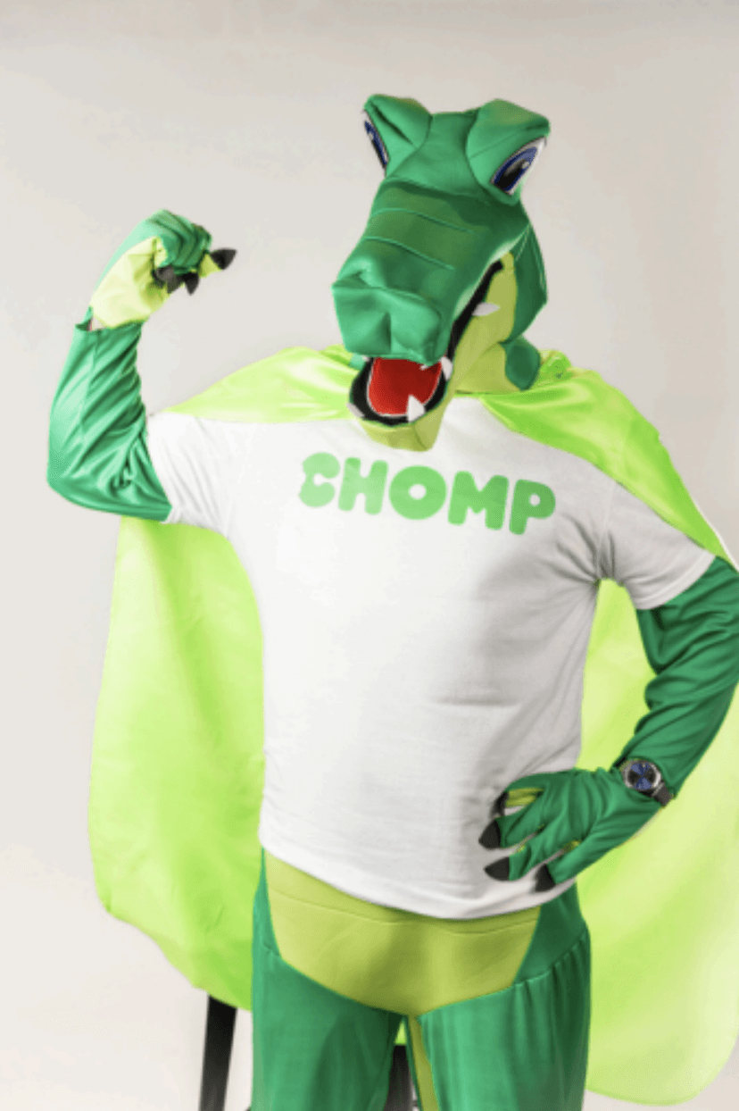 CHOMP mascot